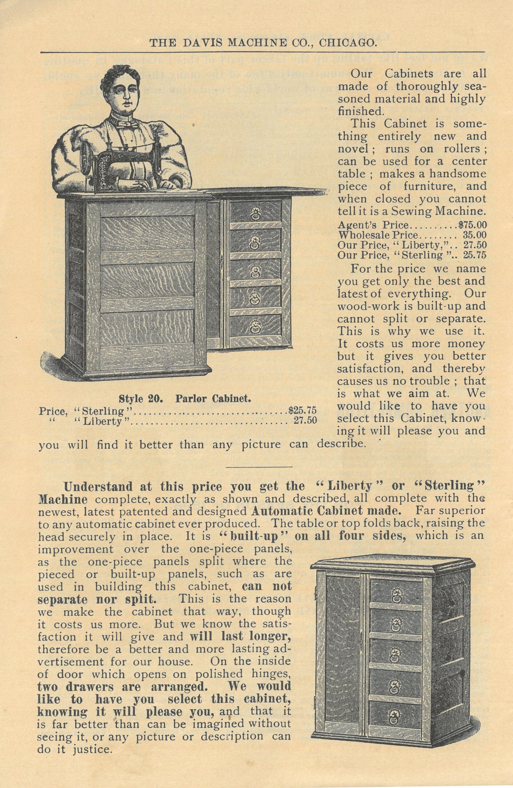 1898 Davis Machine Company Catalog - Page 11