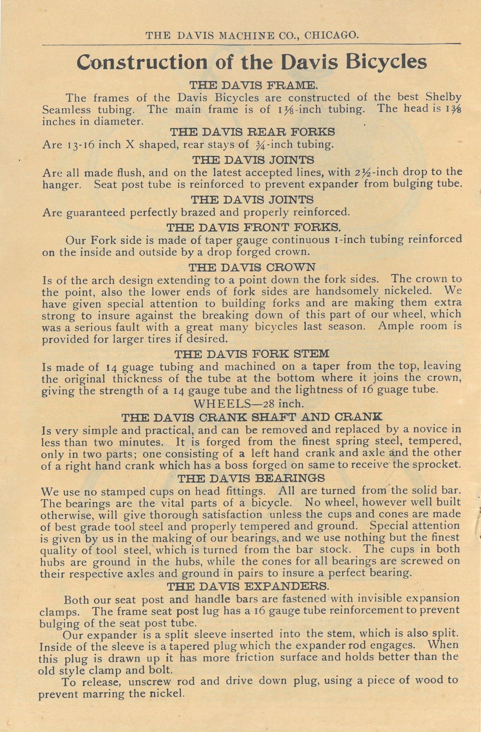 1898 Davis Machine Company Catalog - Page 21