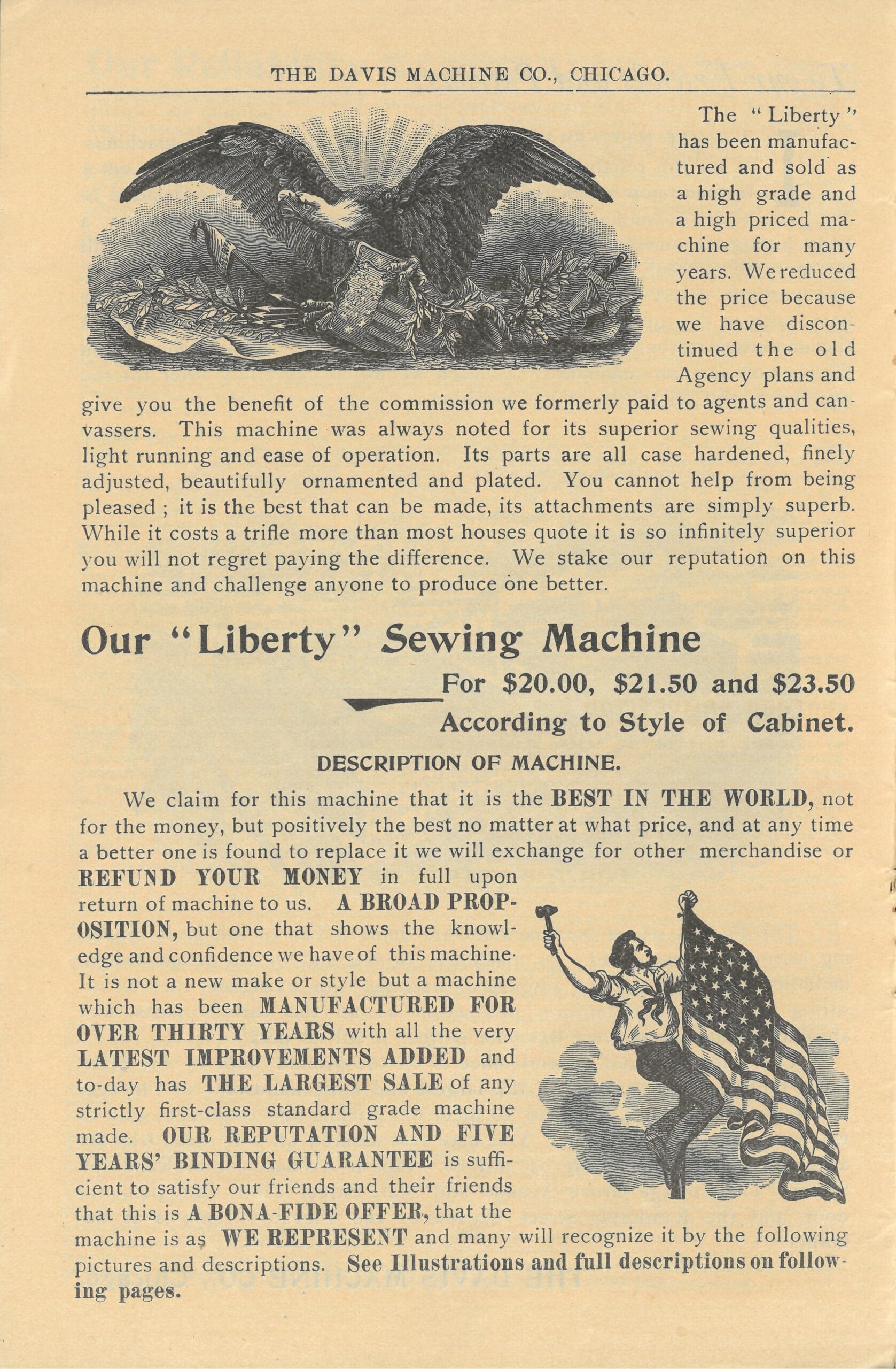 1898 Davis Machine Company Catalog - Page 9