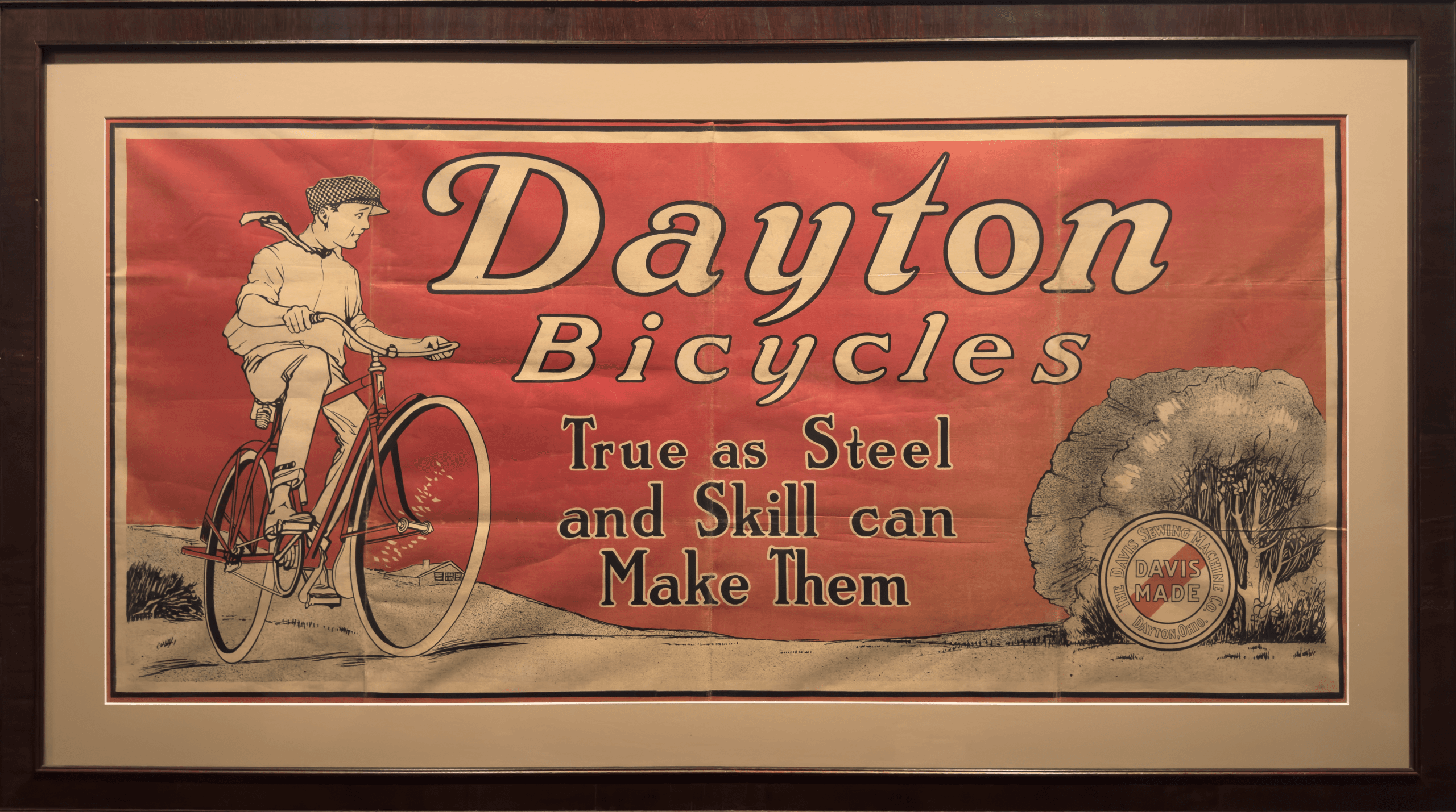Dayton Bicycles _True as Steel and Skill can Make Them_ banner