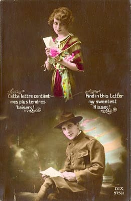 William Warren Fenton WWI Postcard (3)