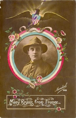 William Warren Fenton WWI Postcard
